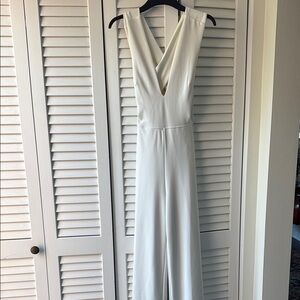 Lulus Cream Jumpsuit